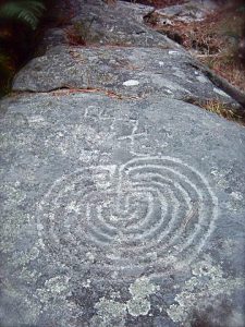 labyrinth-petroglyph