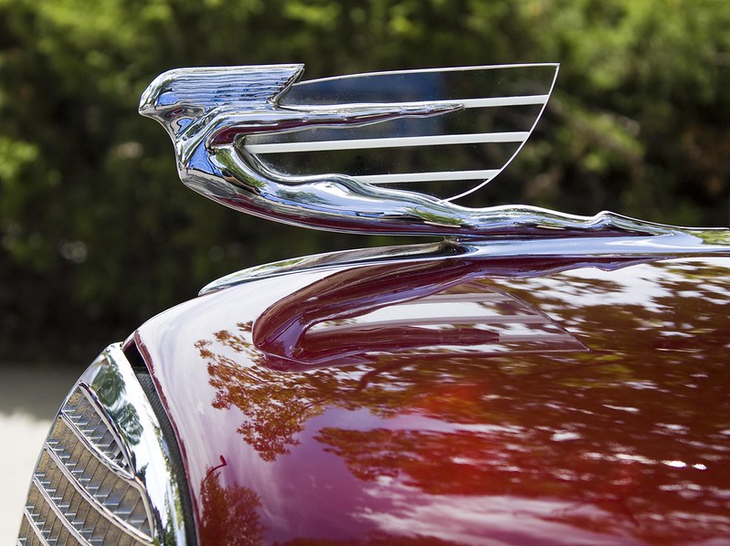 classic Cadillac hood ornament